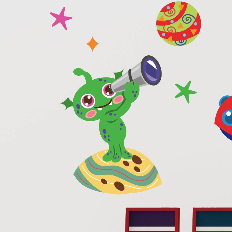 Aliens & UFO Wall Stickers