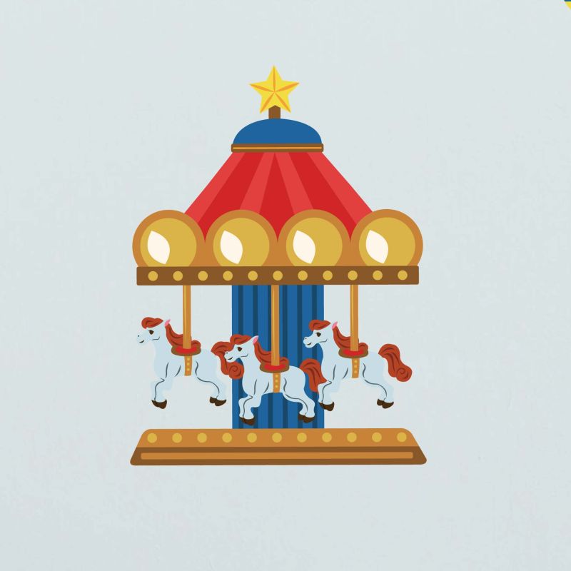 Amusement Park Wall Stickers