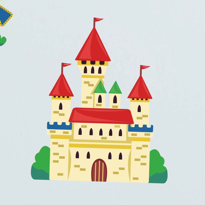 Amusement Park Wall Stickers