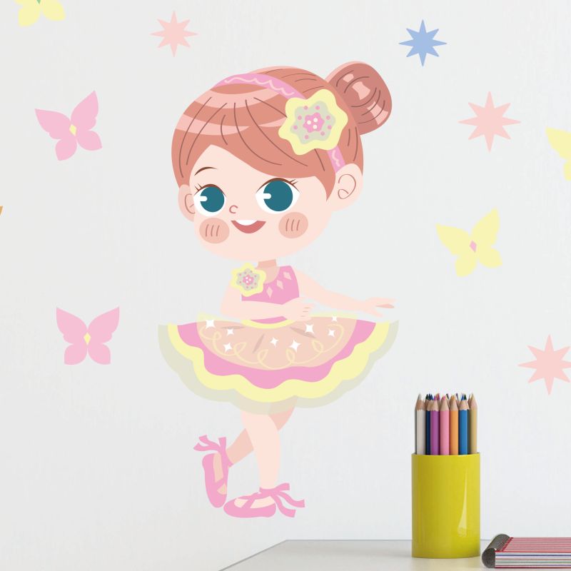 Ballerina Wall Stickers