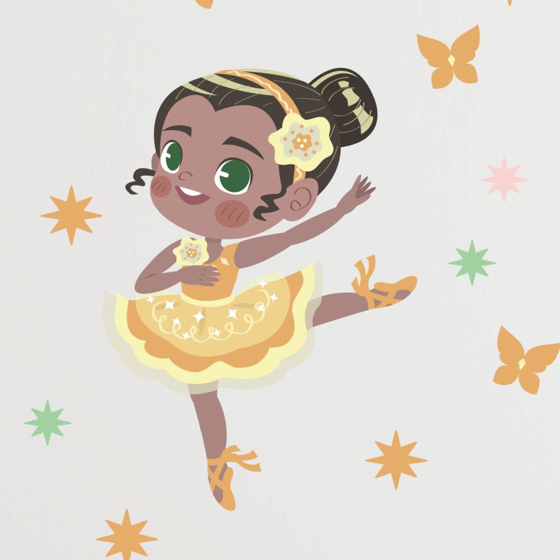Ballerina Wall Stickers