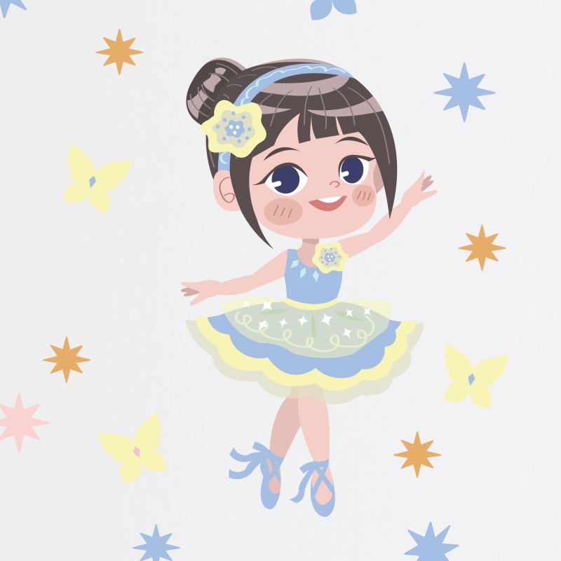 Ballerina Wall Stickers