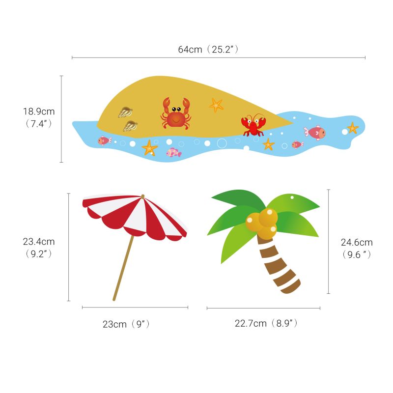 Beach Wall Stickers
