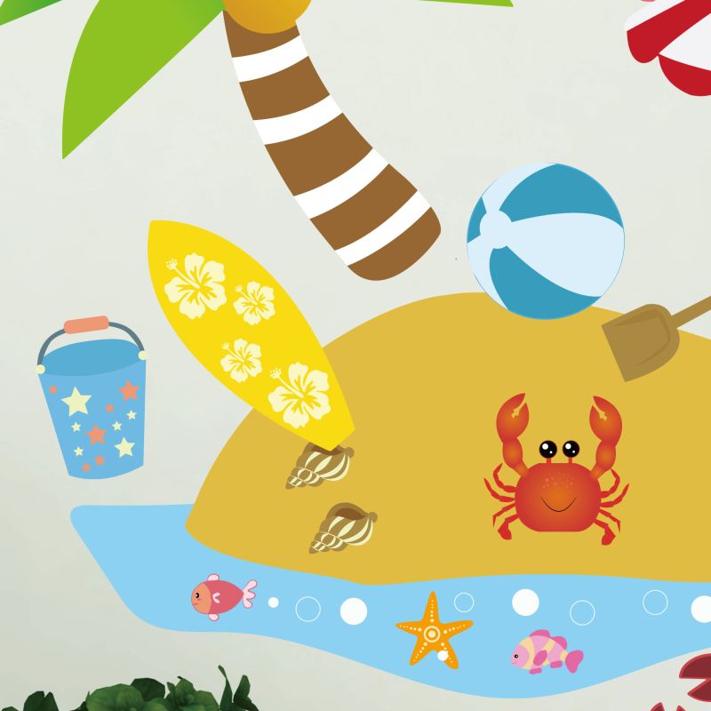 Beach Wall Stickers