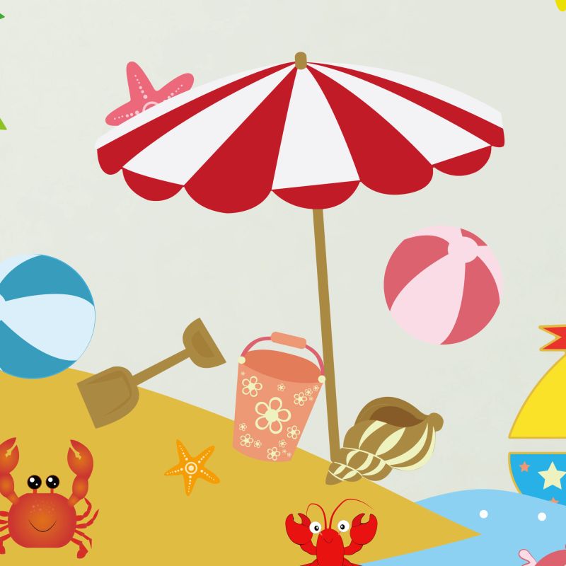 Beach Wall Stickers