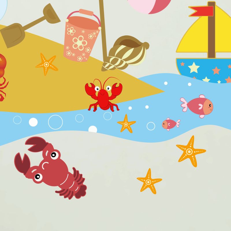 Beach Wall Stickers