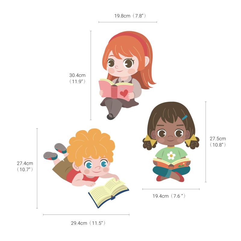Book Lovers Wall Stickers