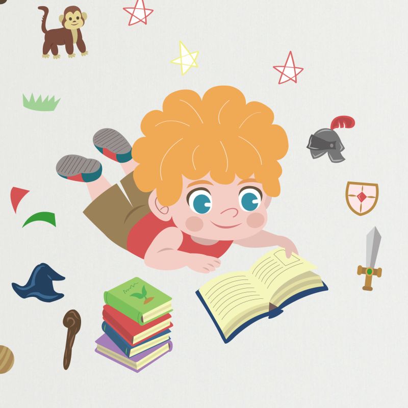 Book Lovers Wall Stickers