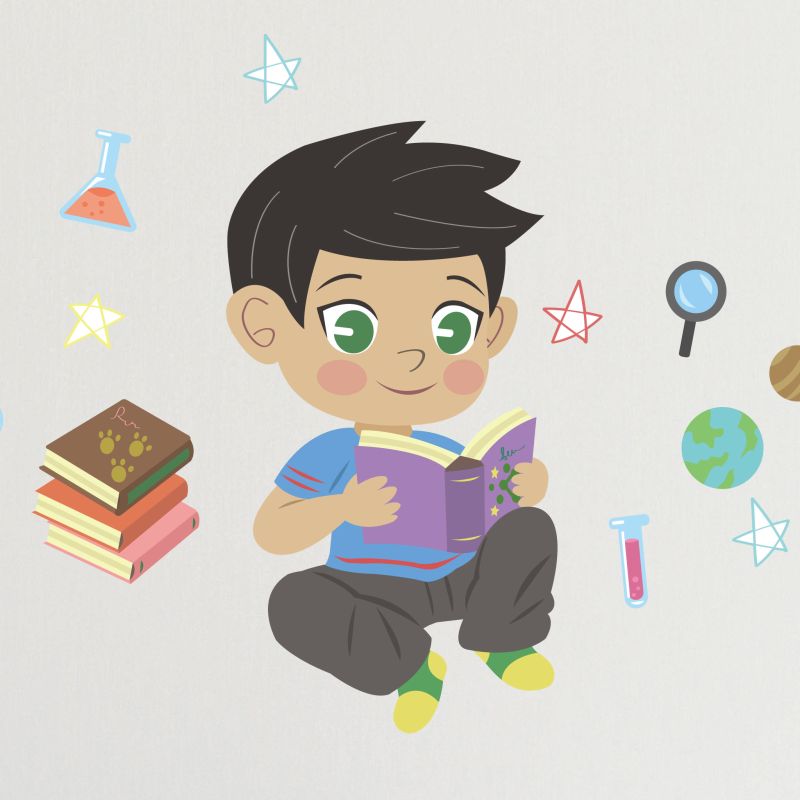 Book Lovers Wall Stickers