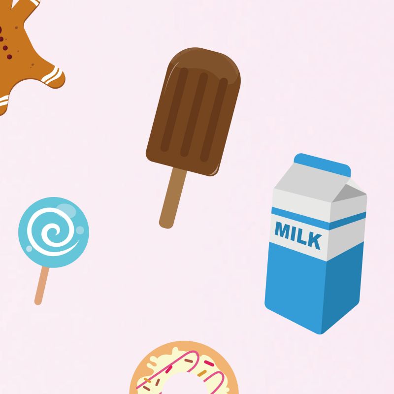 Desserts & Pastries Wall Stickers
