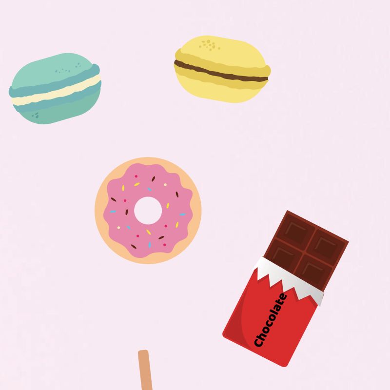 Desserts & Pastries Wall Stickers