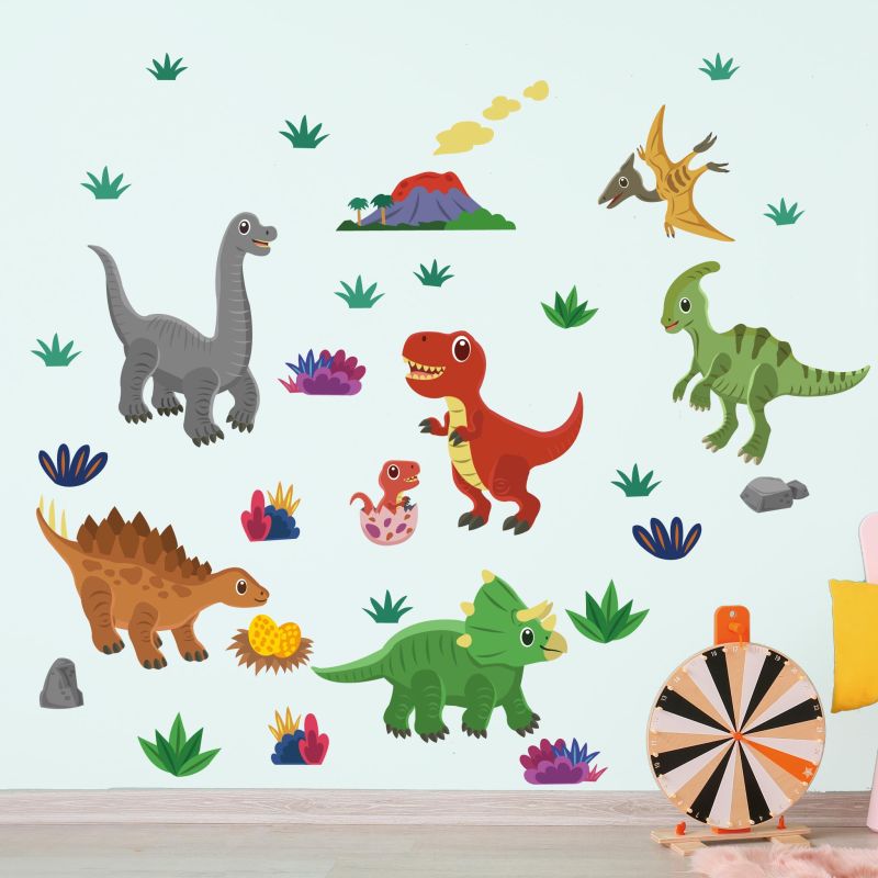 Dinosaur Wall Stickers v2