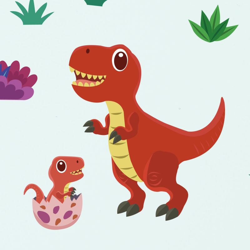 Dinosaur Wall Stickers v2