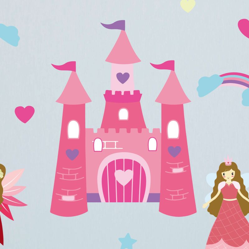 Fairy & Castle Wall Stickers