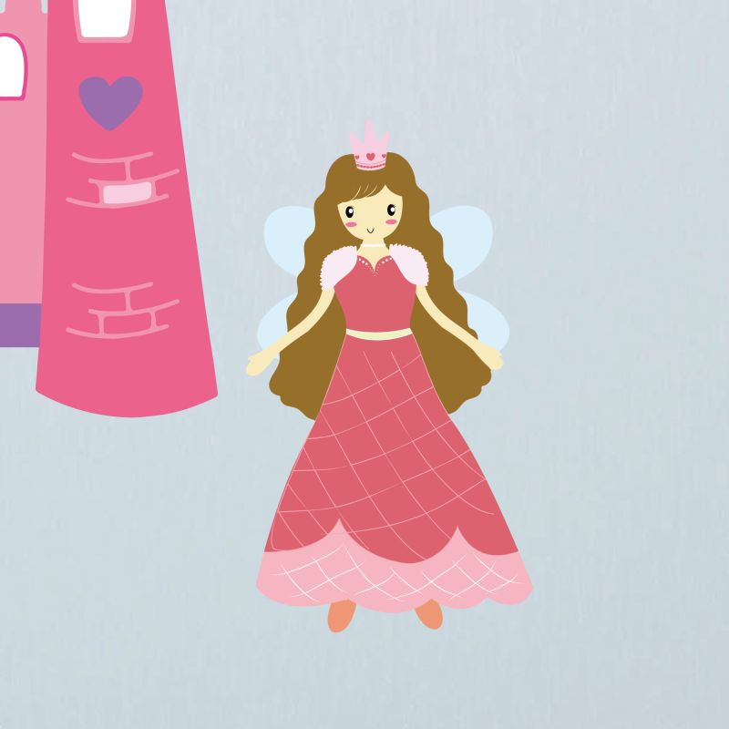 Fairy & Castle Wall Stickers