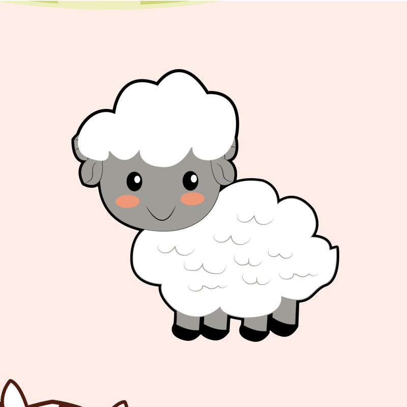 Farm Animals Wall Stickers