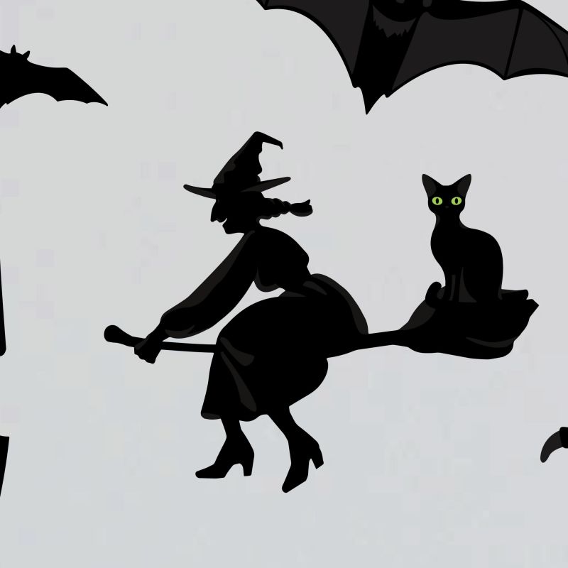 Halloween Castle Wall Stickers