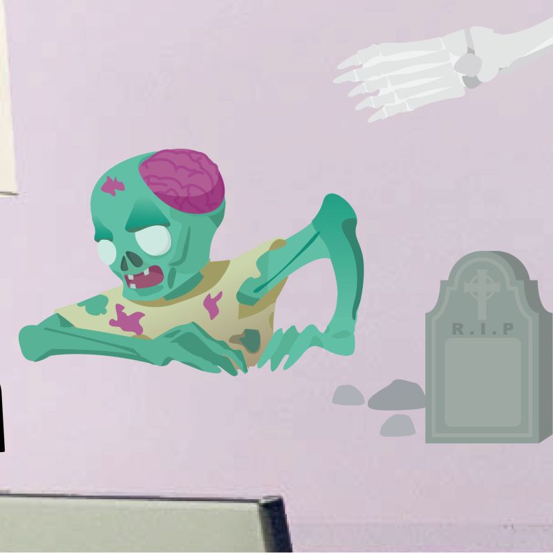 Halloween Skull Wall Stickers