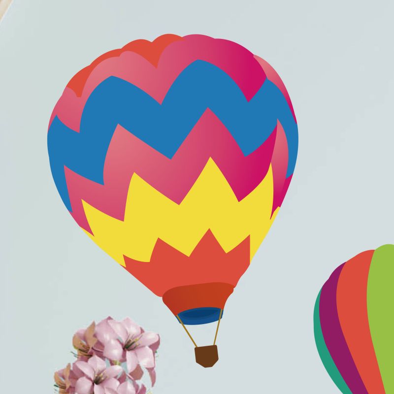 Hot Air Balloons Wall Stickers