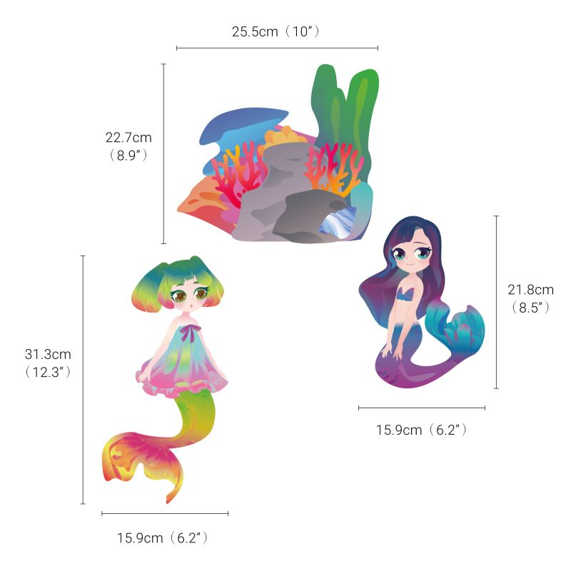Mermaids Wall Stickers