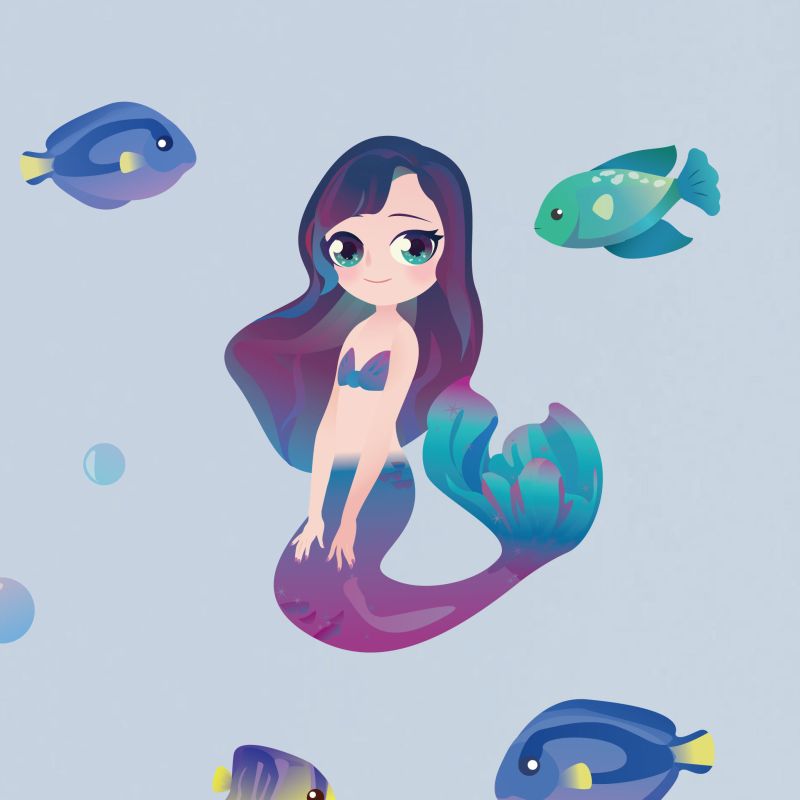 Mermaids Wall Stickers