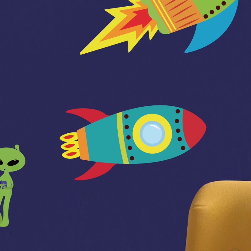 Outer Space Wall Stickers