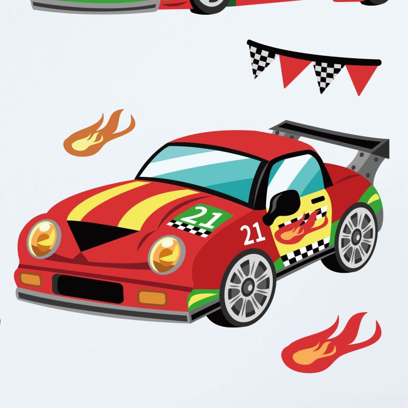 Racing Cars Wall Stickers