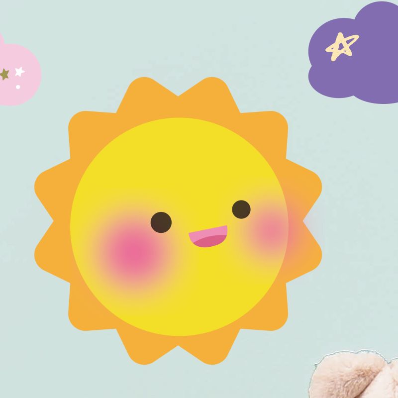 Sun & Moon Wall Stickers
