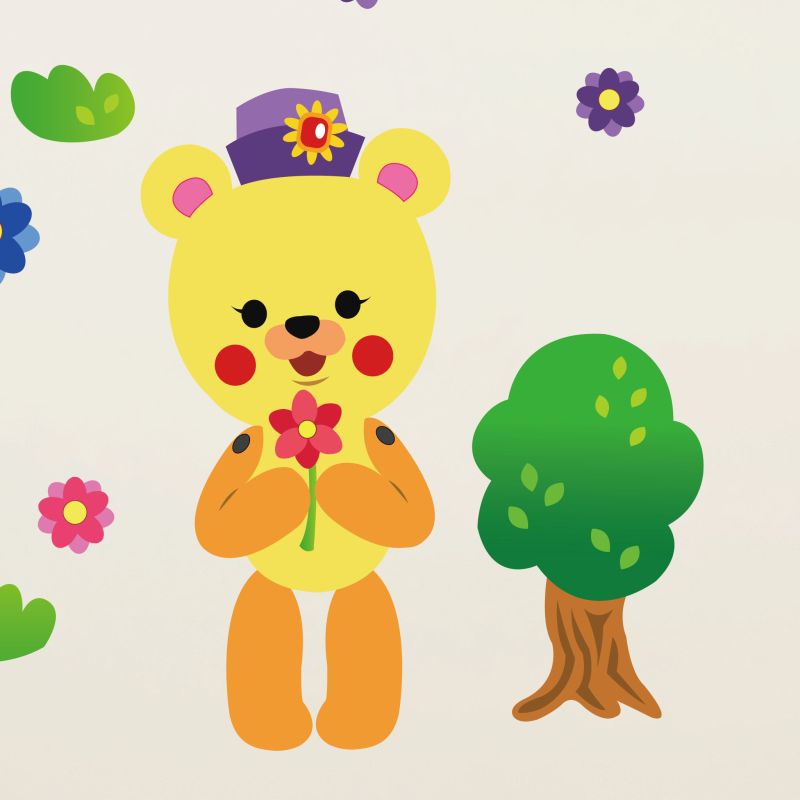 Teddy Bears Wall Stickers