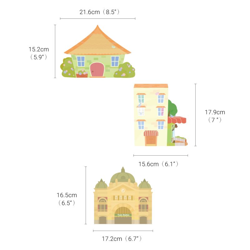 Trains & Tracks Wall Stickers