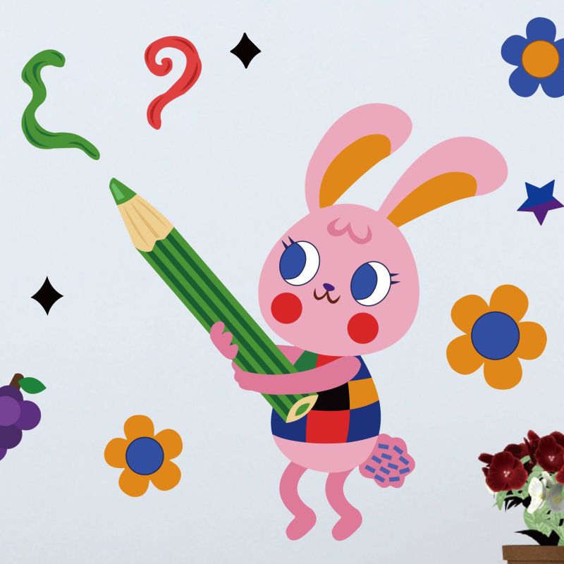 The World Of Drawing & Painting Wall Stickers