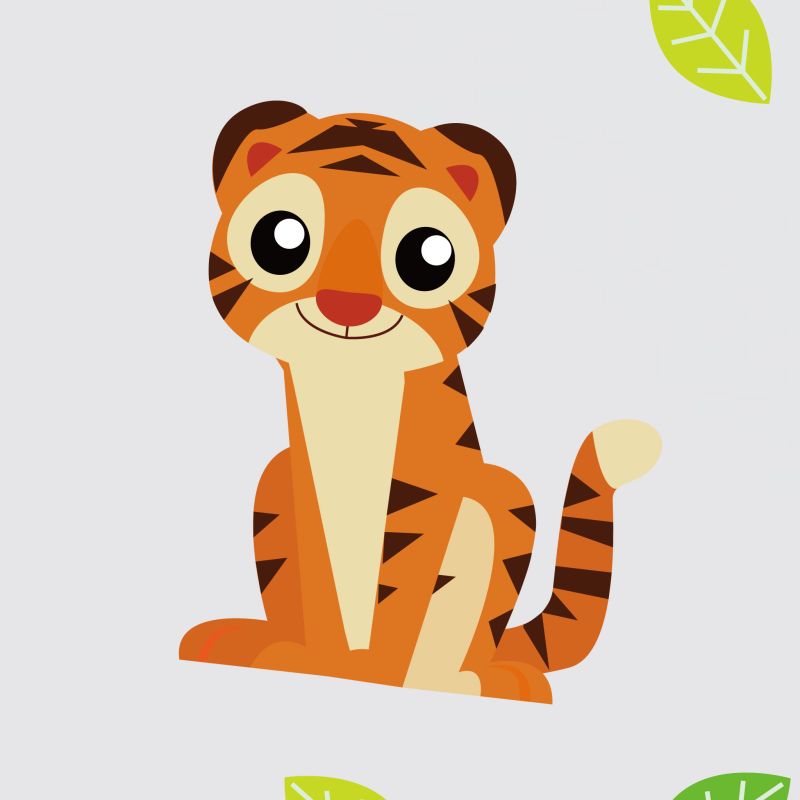 Zoo Animals Wall Stickers